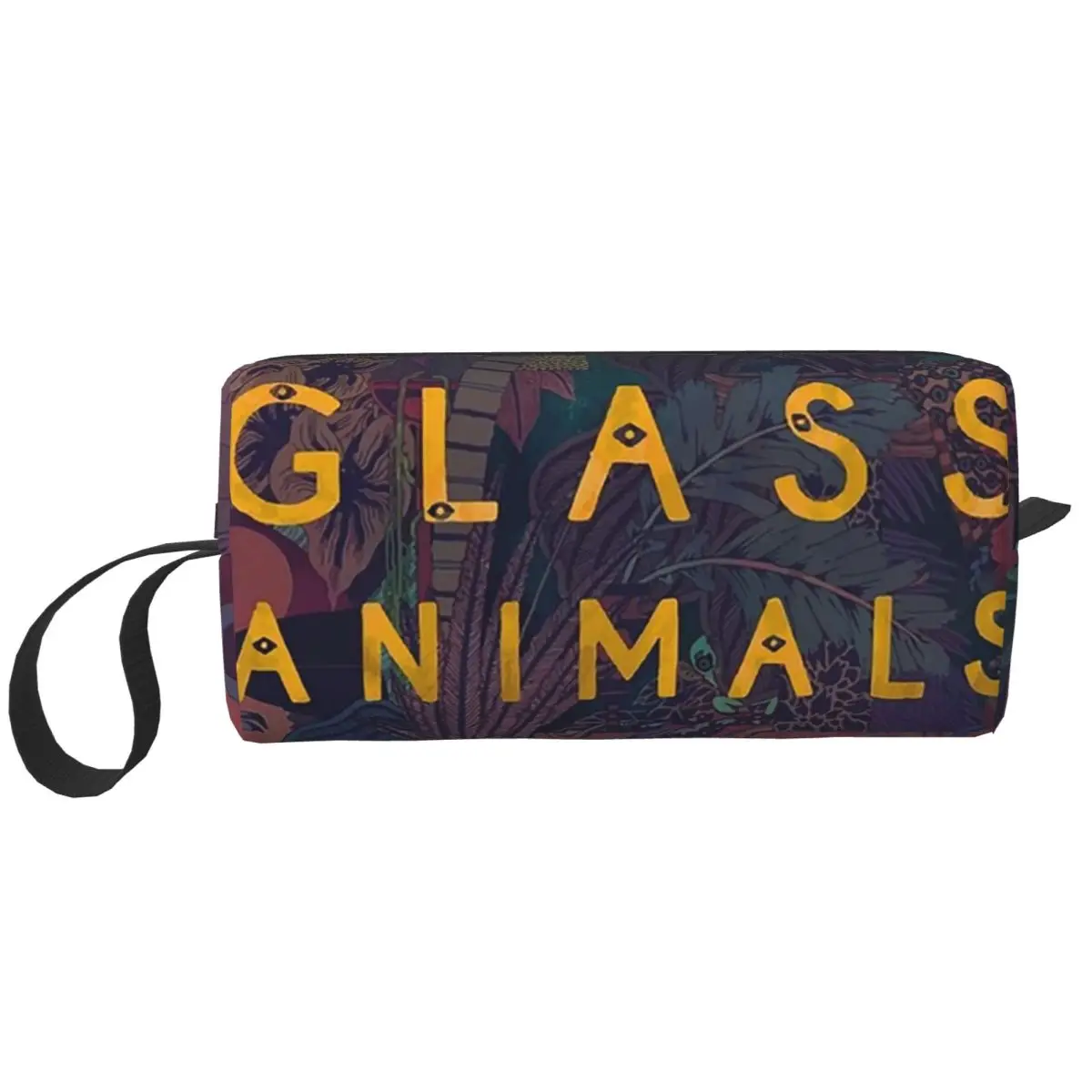 Glass Animals Makeup Bag Cosmetic Organizer Storage Dopp Kit Toiletry Cosmetic Bag for Women Beauty Travel Pencil Case