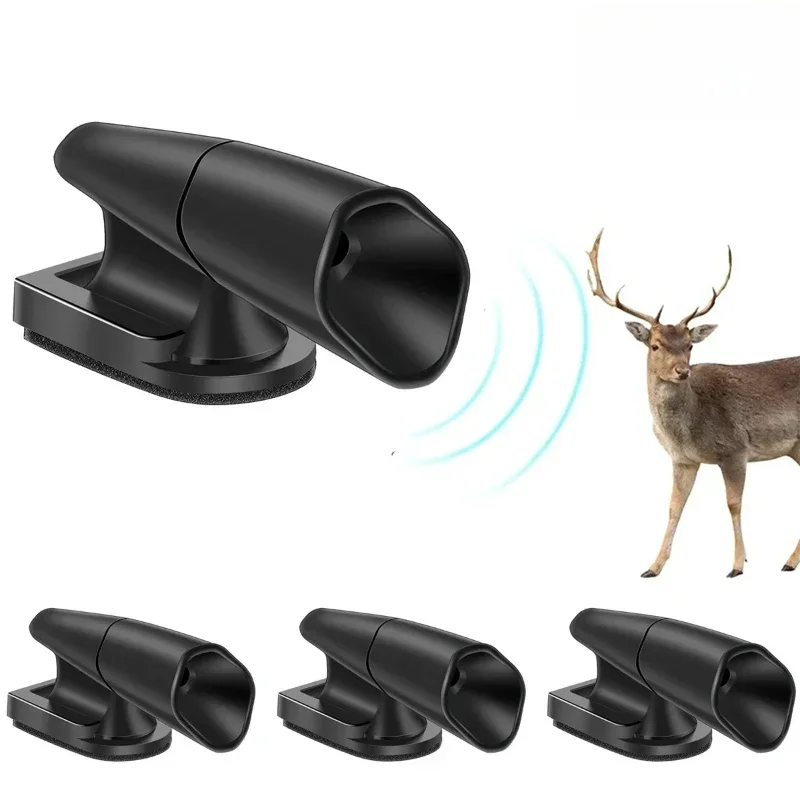 Deer Warning Whistles Device Ultrasonic Animal Alert Wildlife Repelling Whistles Mini Car Motorcycle Safety Deer Whistle