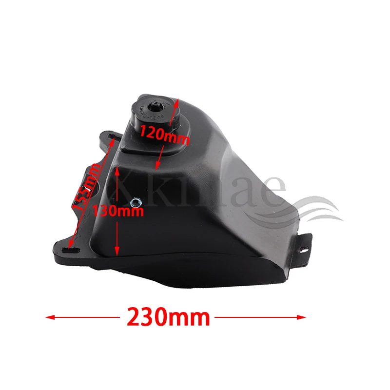 Gas Fuel oil Tank para 47cc 49cc 2 tiempos Apollo KXD Mini Moto Dirt Pocket Bike ATV Quad Go Kart Minimoto motocicleta Motocross