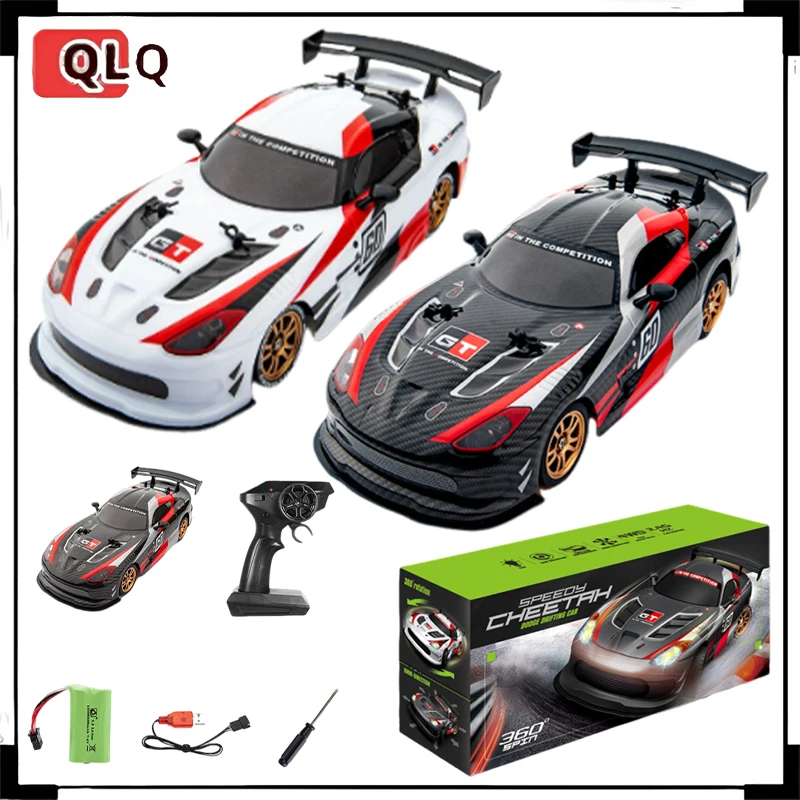 

JJRC Q116 Профессиональный радиоуправляемый гоночный автомобиль с подсветкой Внедорожный высокоскоростной дрейфующий игрушечный автомобиль для мальчиков с полным приводом и дистанционным управлением