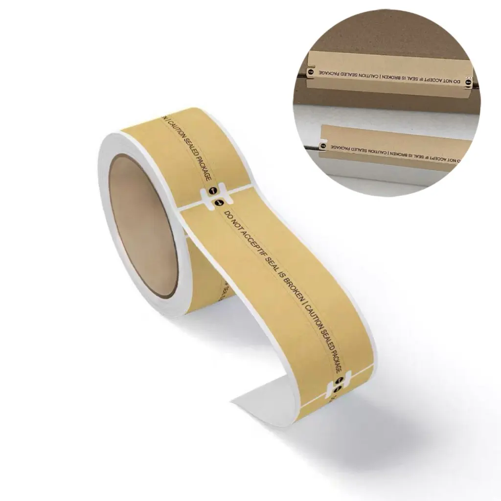 100pcs Self-Adhesive Sealing Stickers, Rectangular Matte Finish,Single-Use Paper Seal Labels for Secure Packaging and Mailing