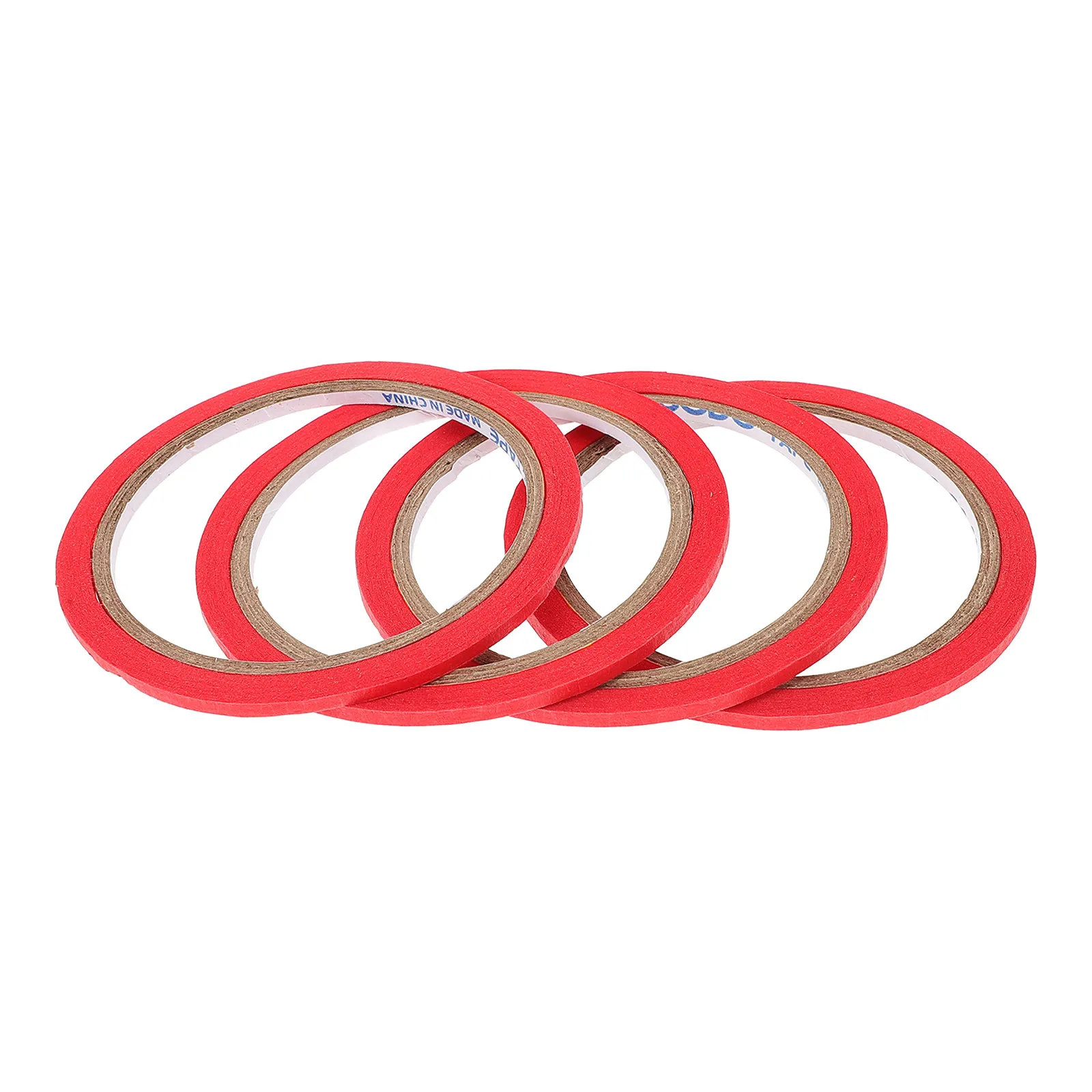 

4 рулона белой бумажной ленты для ручной резки, для изготовления одежды, маркировки портновских манекенов, разметки при шитье, рукоделия, многофункциональная клейкая лента