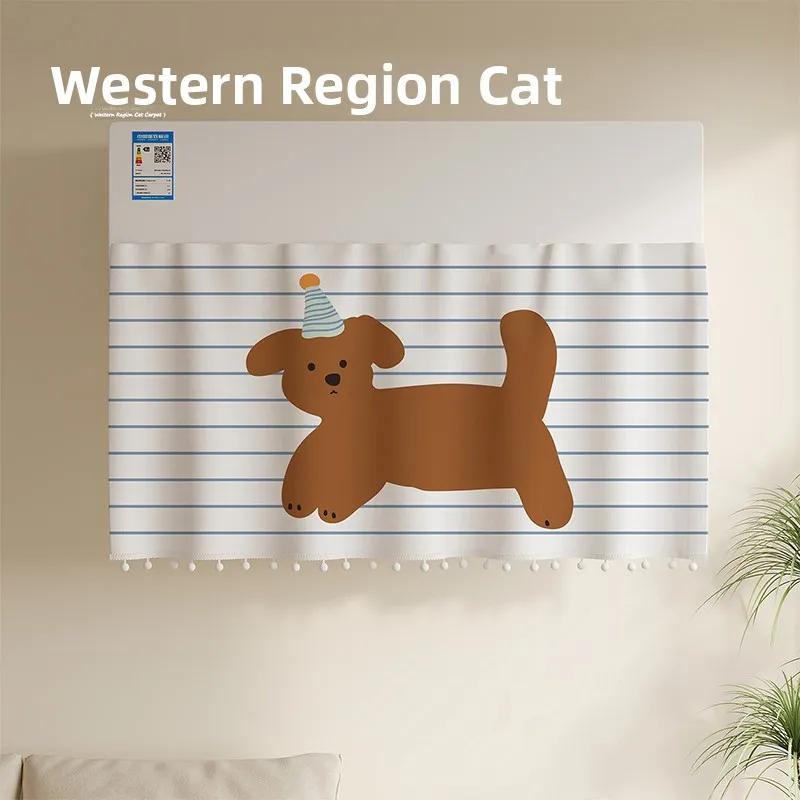 

Cartoon Dog Air Conditioner Windshield Modern Simple Style Hanging Type Maternity Leave Universal No Punching Magic Tape