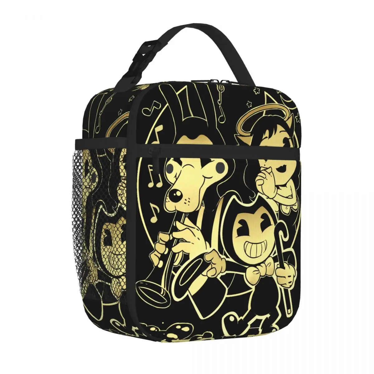 Hot Sale Bendy Boris And Alice Crossbody Reusable Lunch Bag Workday Snack Lightweight Lunch Bag