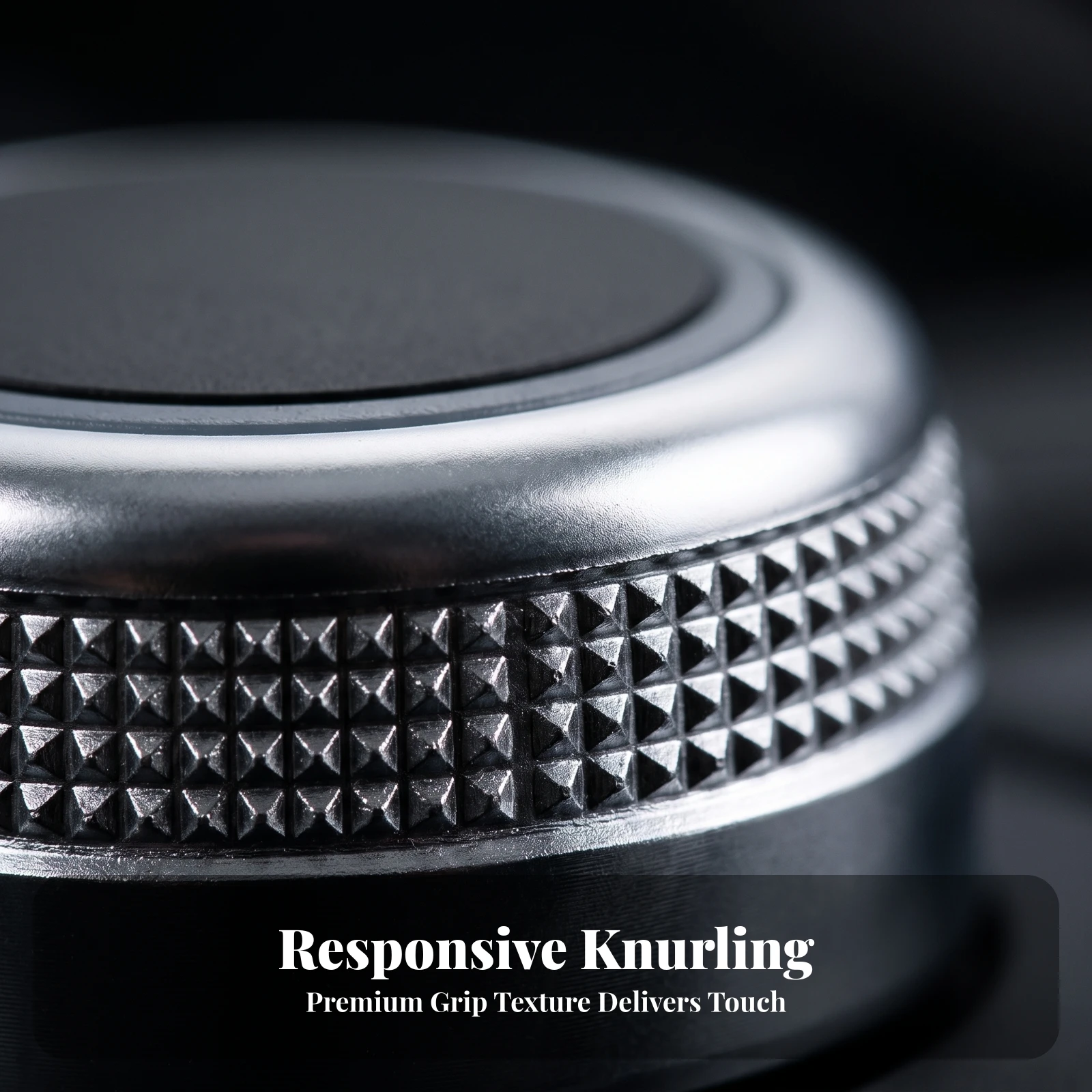 2 Pieces Multimedia Control Knob Low-Profile Multimedia Knob with Knurled Grip Plastic Small for German Luxury Sedan A6 Owners