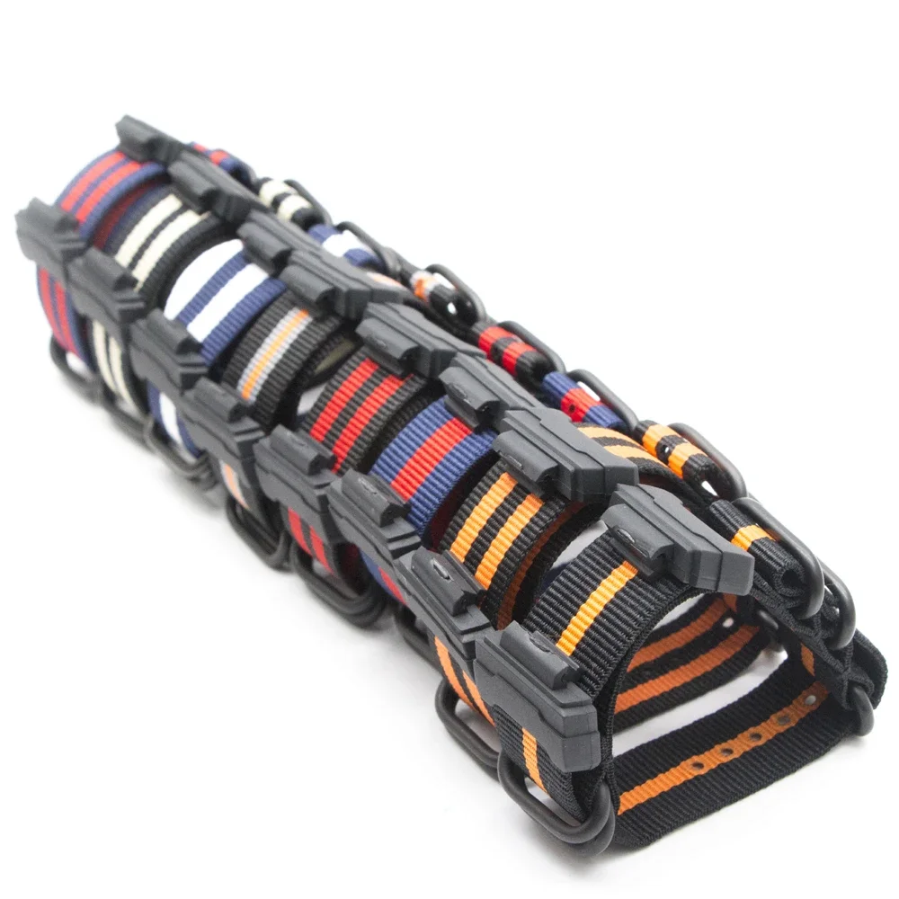 Nylon Band Replacement Watchband Watch Accessories For Casio G-shock 22MM Canvas Strap Sport Men Bracelet