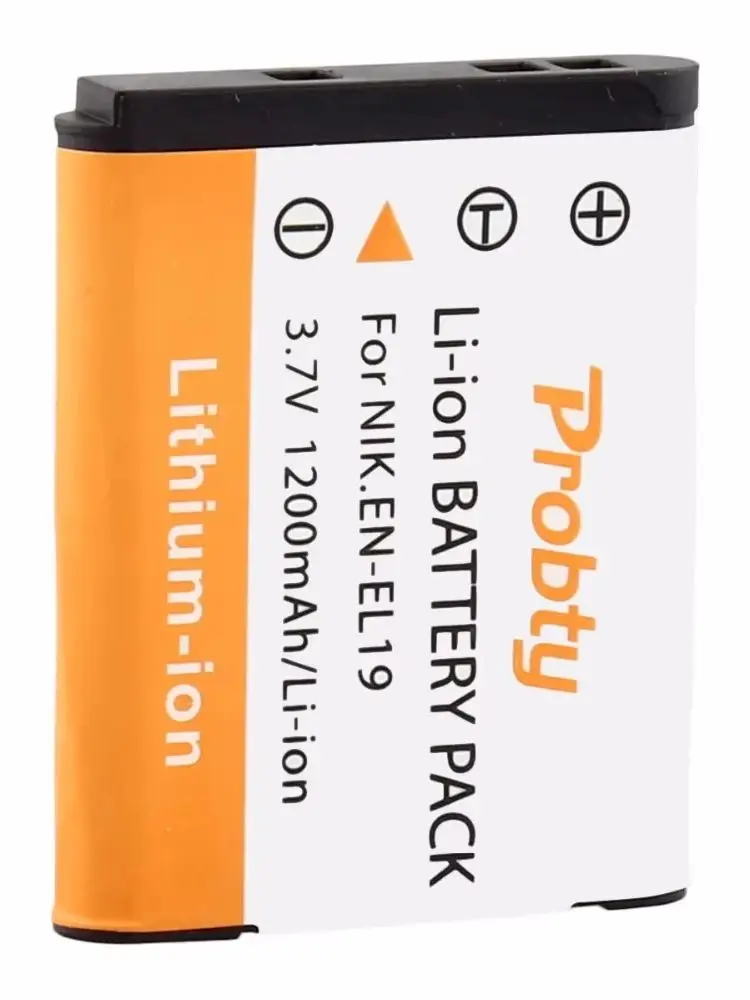 EN-EL19 EN EL19 NP-BJ1 Camera Battery For Nikon Coolpix S2600 S2700 S3100 S3500 S4100 S4150 S4400 S5200 S6400 S6900