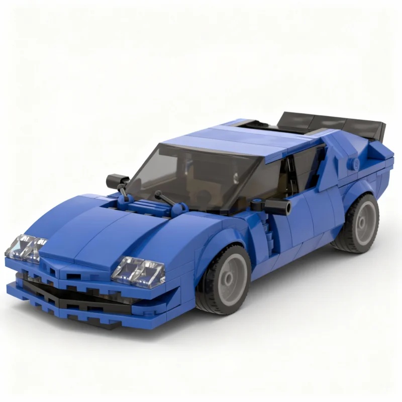 335pcs MOC Cars Alpine Model Toy Building Blocks Construction Christmas Gifts Education Birthday Assemble Creative Brick Kids
