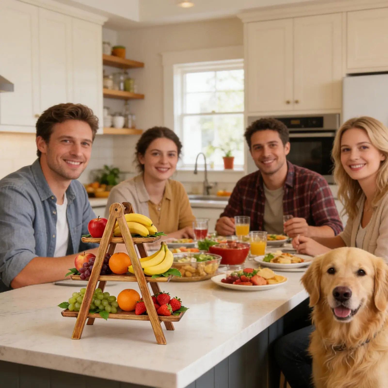 

Tiered Tray Rectangle Detachable Plate Food Tray For Party Fruit Dessert Table Cake Snack Pastry Wedding Bar Holiday