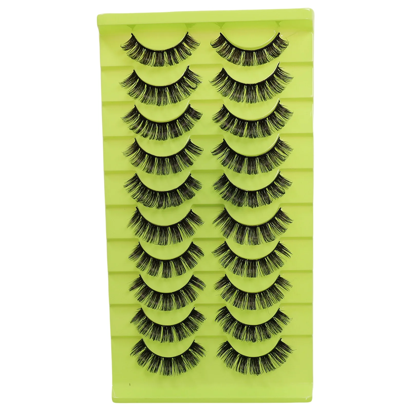 10 paar zachte en lichtgewicht valse wimpers - lang en dik, huidvriendelijk, herbruikbaar, geschikt voor beginners - perfect voor