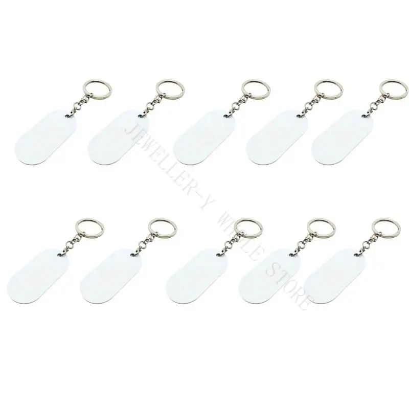 R7UF 10pc Customizable Aluminum Labels with Scratch Resistant Surfaces Perfect for Commuters