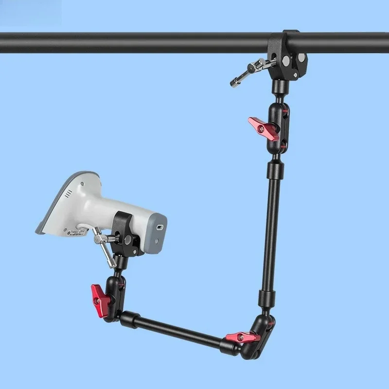 Industrial universal rotating bracket Multifunctional fixing clip Camera Camera Scanning code scanner Sensor assembly line