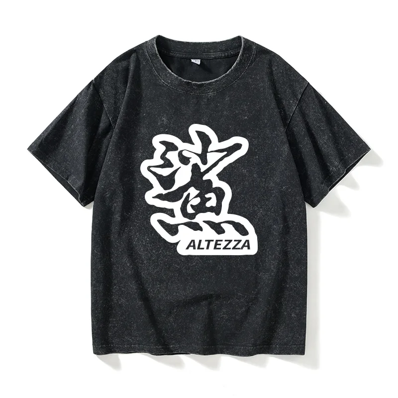 

Футболка Altezza Ark Car Modin Culture, повседневная женская одежда с круглым вырезом, хлопковая, летняя, модная