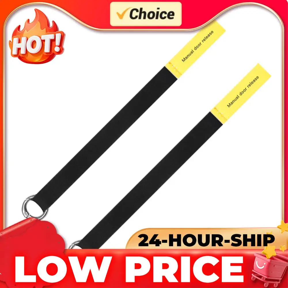 

Rear Door Emergency Puller Extended Manual Door Release Emergency Safety Pull Rope Emergency Puller Button for TESLA Model Y