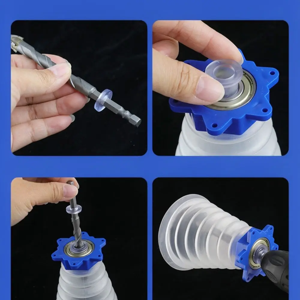 For For QST EXPRESS Drill Dust Collector Bowl Transparent Hammer Drill Protective Cover Power Tool Accessory Drilling Tool