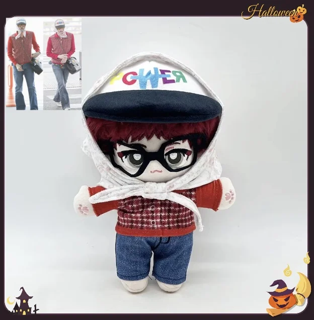 

23CM Fashion Celebrity Handsome Boy GD Plush Doll Soft Stuffed Idol Star Pillow Toy Cute Doll Fans Birthday Christmas Gifts