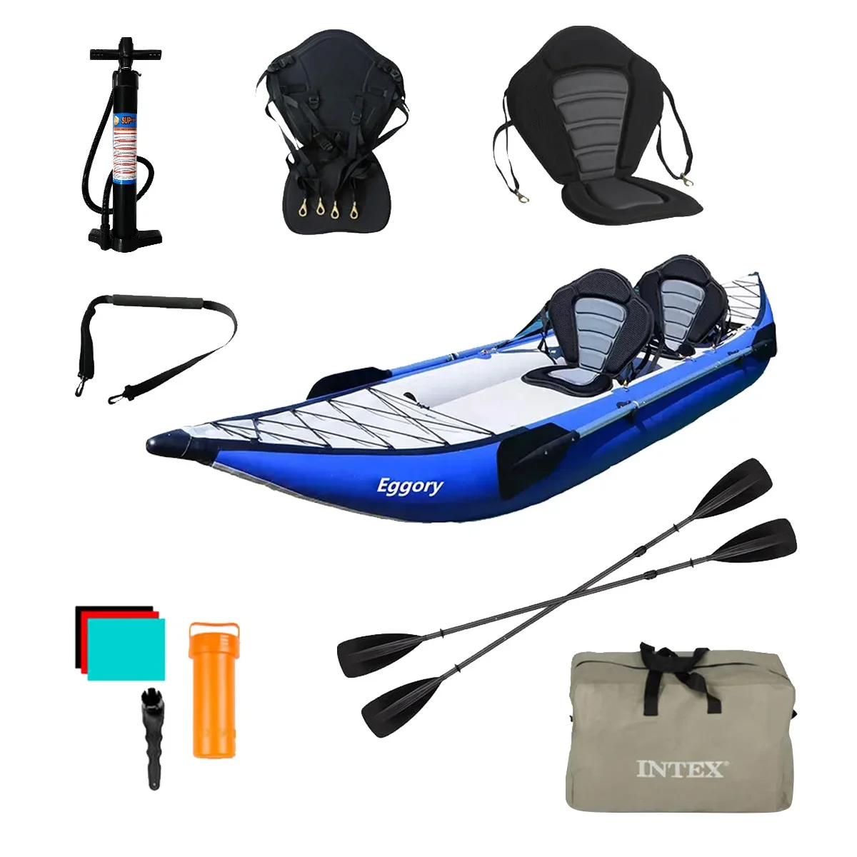 

kayak PVC inflatable fishing kayak 2 Person Manufacturer of Inflated Rowing Boats Canoe