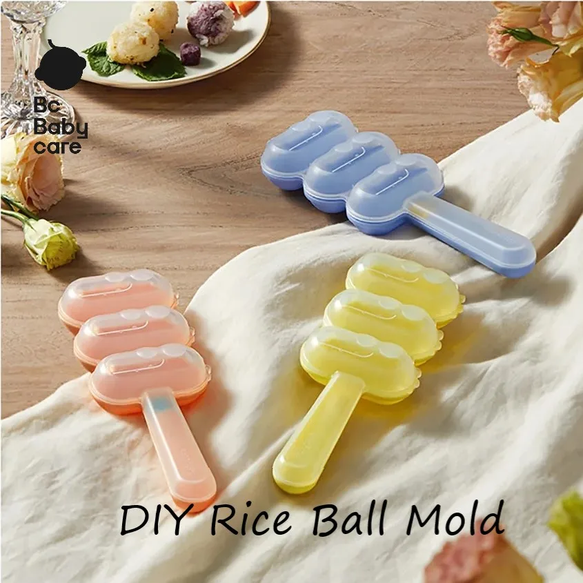 

BC Babycare Creativity DIY Rice Ball Molds Sushi Reusable Making Tools Baby Rice Meat Vegetables Making Accessories BPA Free