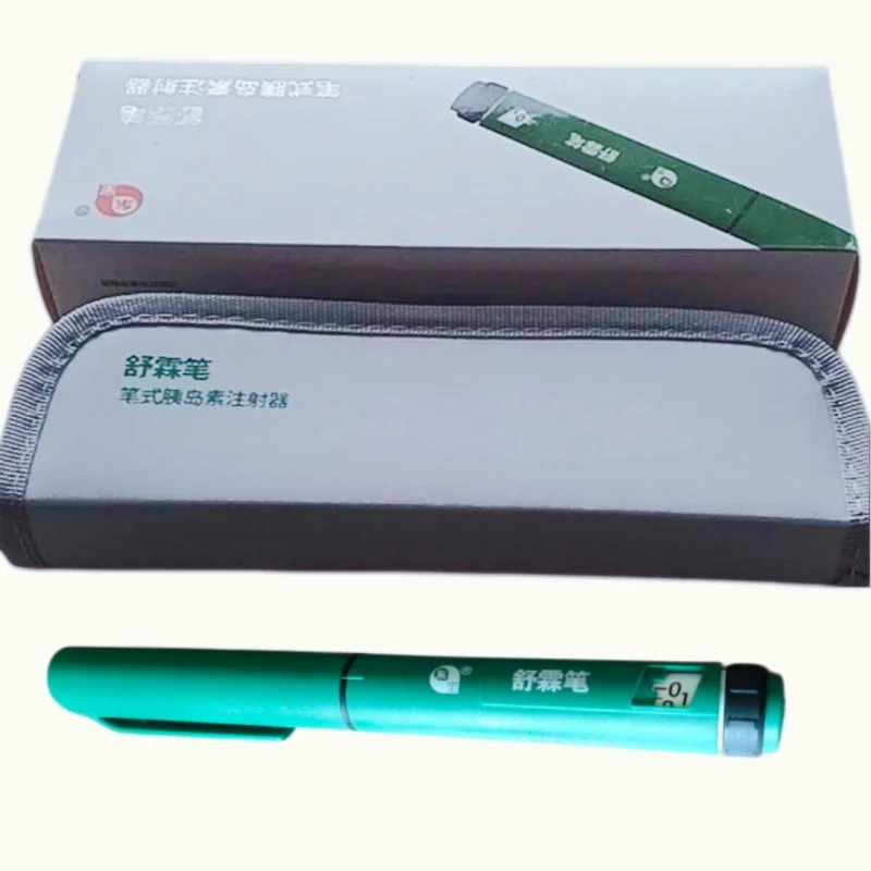 Sulin Insulin Pen Full Set with 3ml Cartridge, Easy Assemble Diabetes Injection Helper, Without Liquid Medicine