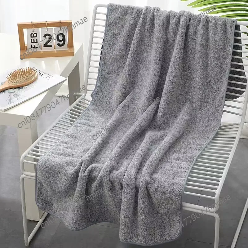 Thickened Bath Towels for The Body Microfiber Towel for Gym Sports Shower Robe for Spa Beath Home