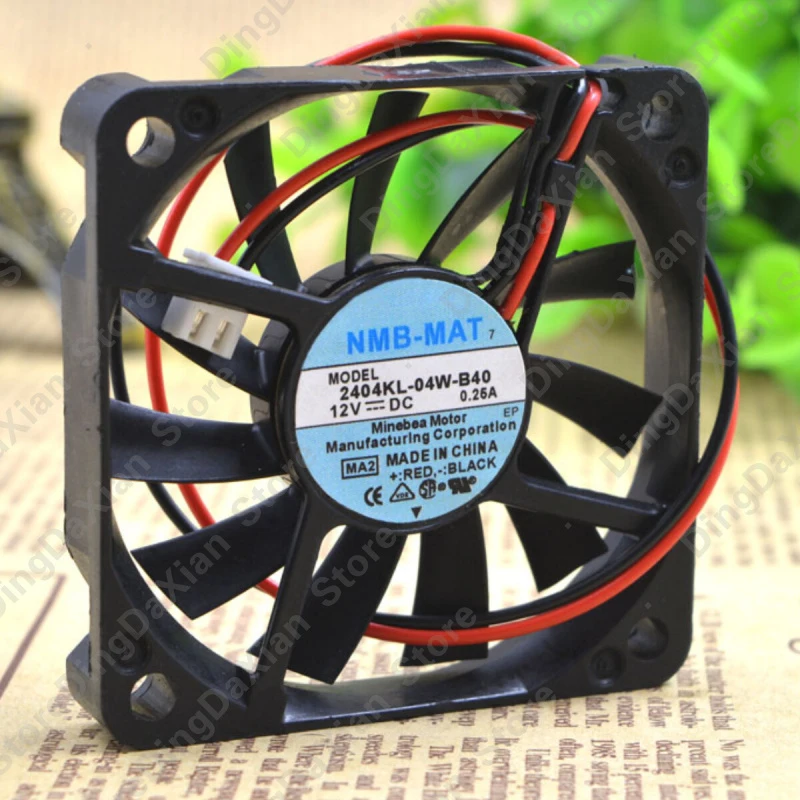 

X For NMB 2404KL-04W-B40 | 12V 0.25A | 6CM | Industrial Chassis Cooling Fan 1PCS
