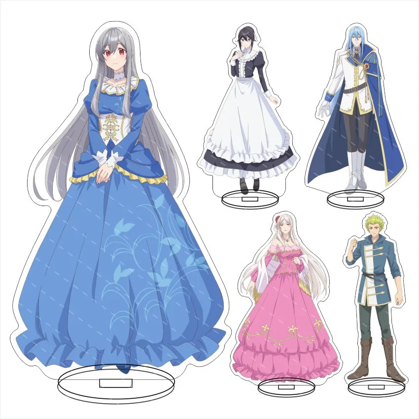 The Oblivious Saint Can’t Contain Her Power ANIME 15CM Carolina Sánchez Acrylic Figure Stand Figure Desktop Ornament Keychain