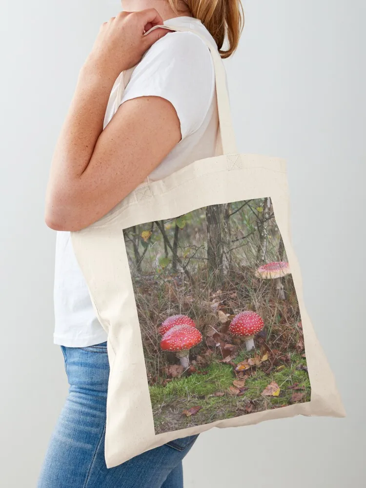 

A Family Amanita muscaria Tote Bag Big bag women personalized tote Women bags tote bag women