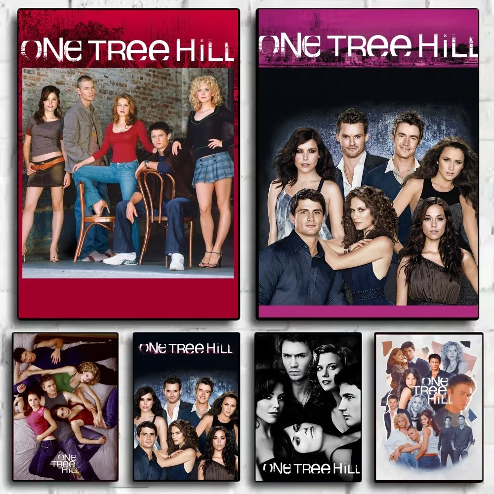 

One Tree Hill tv Poster HD art sticky wall waterproof home living room bedroom bar aesthetic decoration