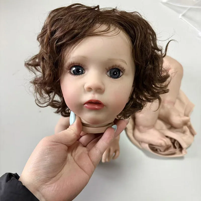 

Набор для создания куклы Реборн: Незаконченная кукла Мисси 60 см с кудрявыми волосами, уже окрашенная, для самостоятельной сборки