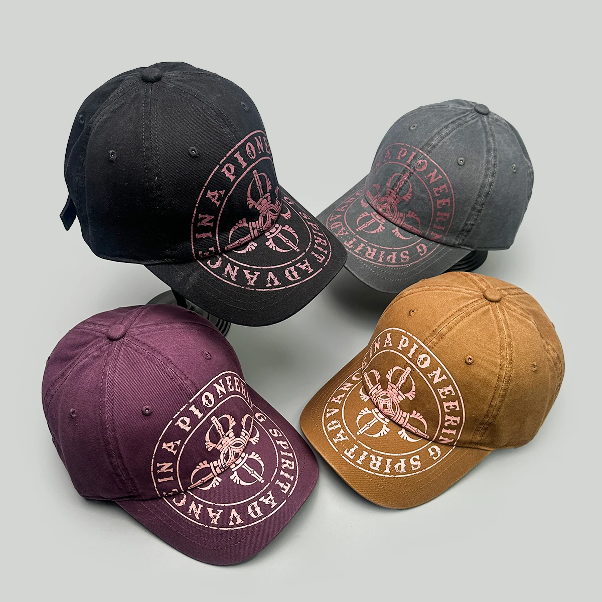 

American Retro Niche Printed Letters Baseball Hats New Unisex Sunshade Street Versatile Personal Fashion ins Casual Peaked Caps