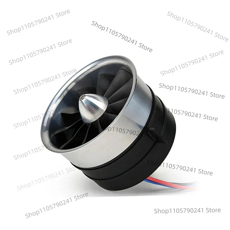 Semi Metal EDF Duct Fan 8.6kg Max Thrust Replacement For Captainrc 90 105 120mm RC Airplane Parts