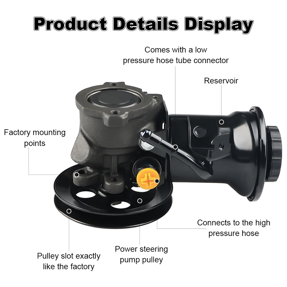 Power Steering Pump For Toyota 4Runner 3.0L 1988-1995,Toyota Pickup Hilux V6 3.0L 1988-1993 4432035380 21-5844 Car Accessories