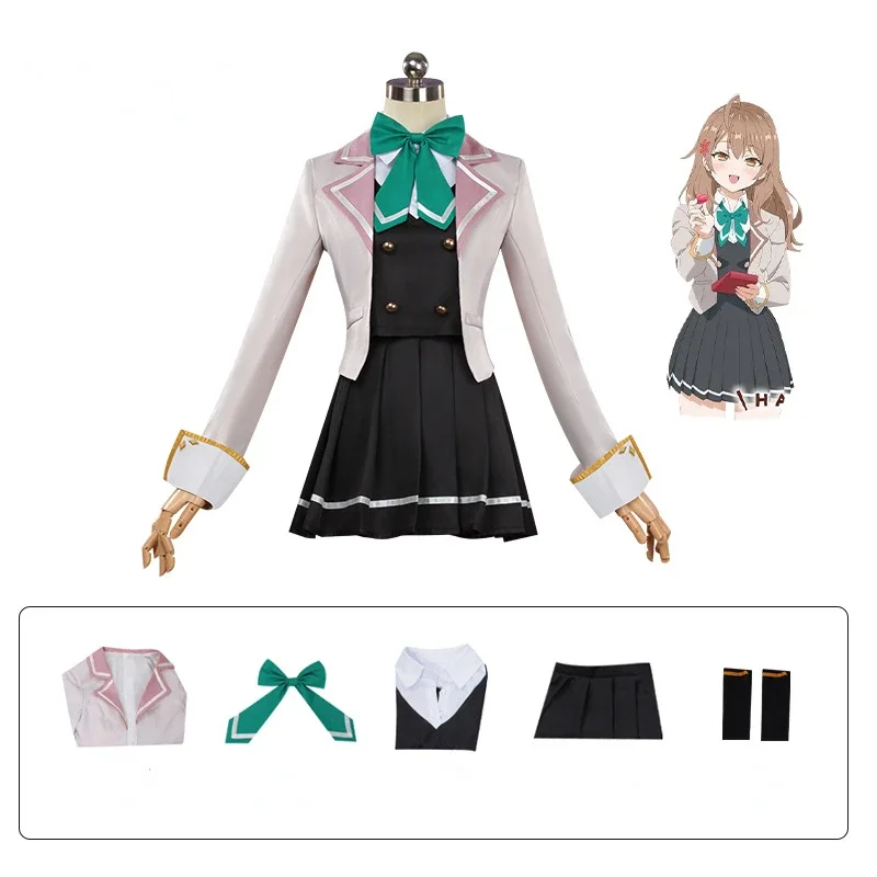 Anime Alya a volte nasconde i suoi sentimenti in russo Cosplay Alya Alisa mikailovna Kujou Costume scuola JK uniforme donna