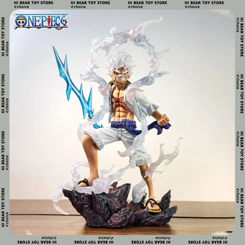 Luffy Figure One Piece Anime Figurine Nika Luffy Gear 5 Series Statue 27cm Pvc GK Model Collection Ornament Child Birthday Gifts