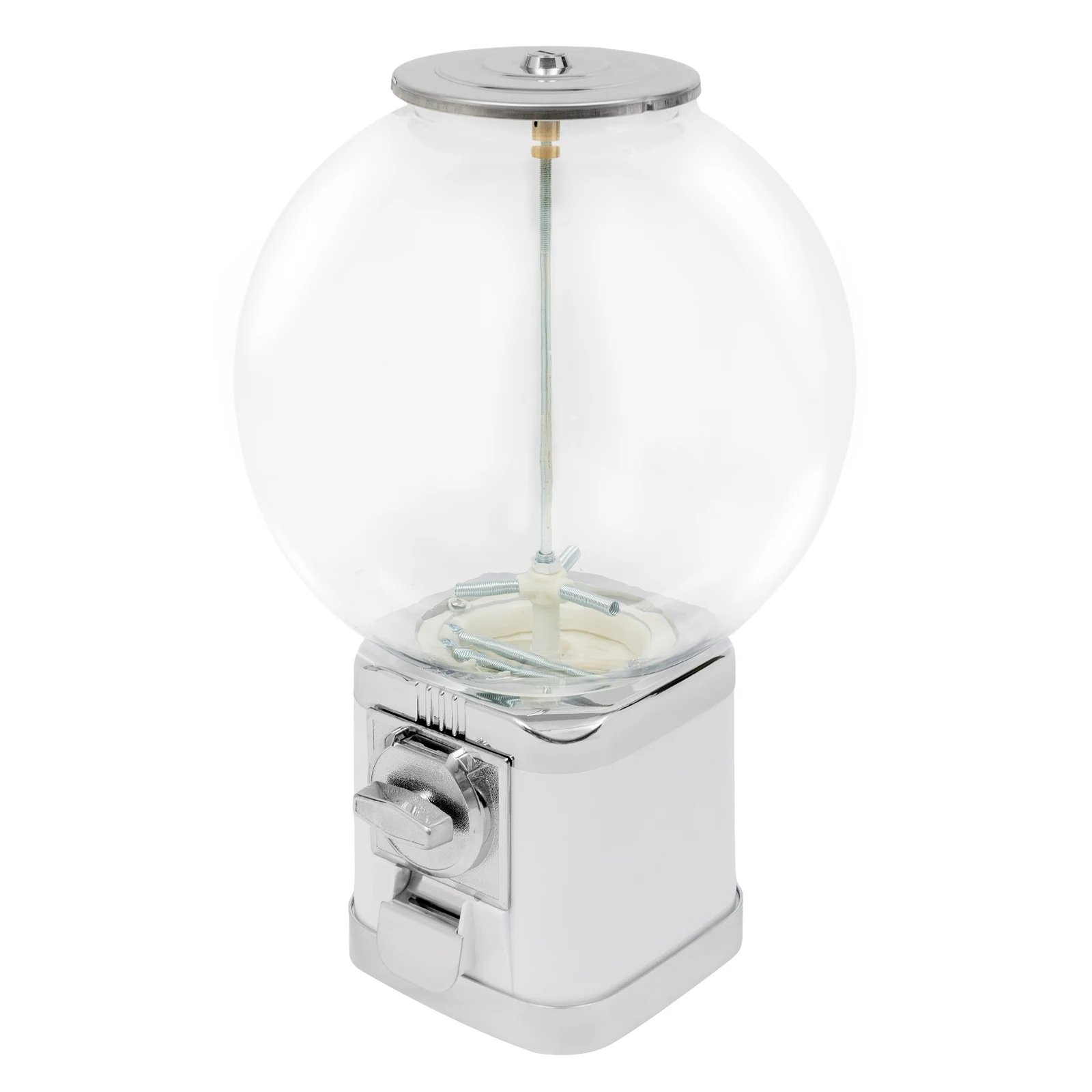 เครื่องจ่าย Gumball อิสระ Bubble Classic Gum Coin Bank ของเล่นเด็ก W/Keys