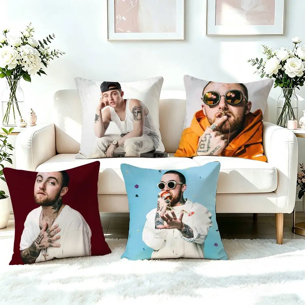 Singer M-Mac M-MillerS Pillow Case Square Double-Sided Sofa Cushion Cover Bedroom Bedside Pillow