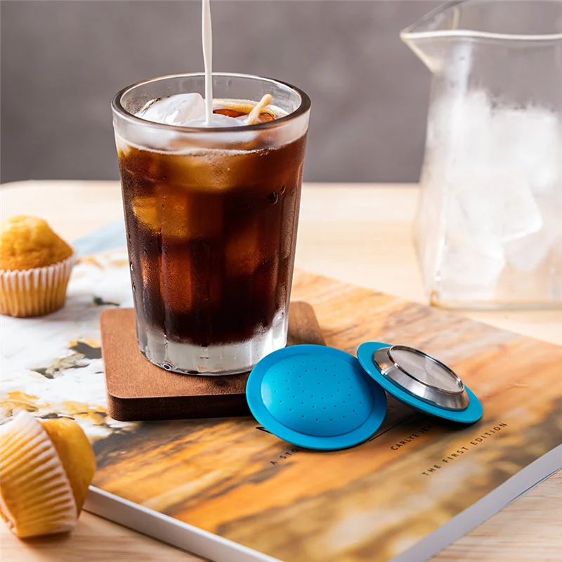 For Nespresso Zenius Coffee Filter Parts Reusable Coffee Capsule Lid Espresso Coffee Crema Maker Barista With Brush+Spoon-A58E