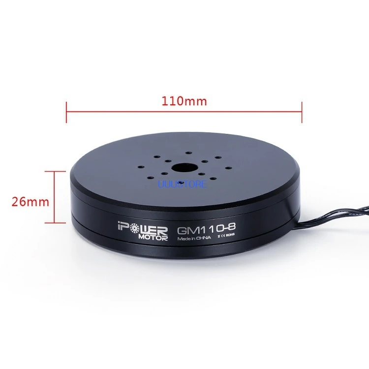 Iflight iPower 24N28P GM110-8 150T Brushless Gimbal Motor with AS5048A Encoder based on BLDC For 5D2 5D3 Camera stabilization RC