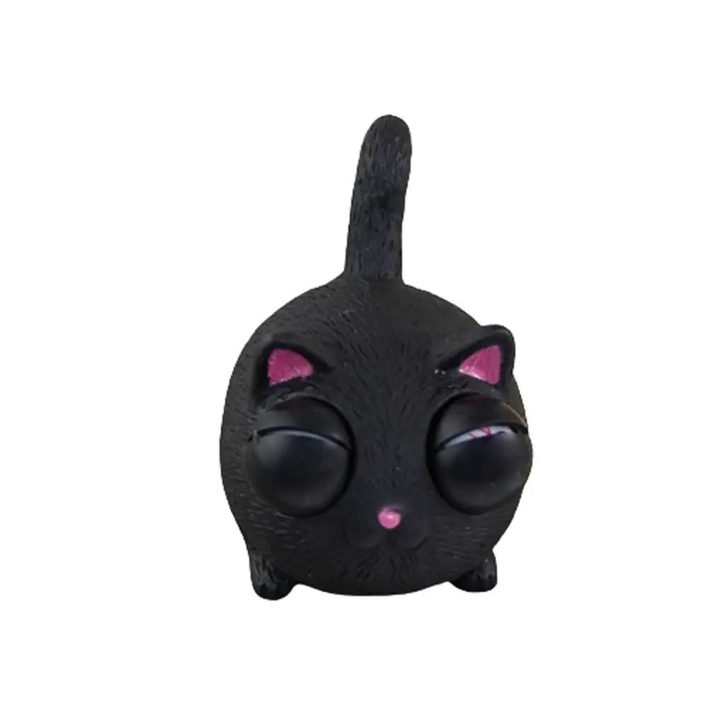 

Cat Burst Eye Cat Squeeze Toys Декомпрессионный мяч Burst Eye Cat Toy Мягкая игрушка для сжимания Сенсорные игрушки Cat Vent Ball