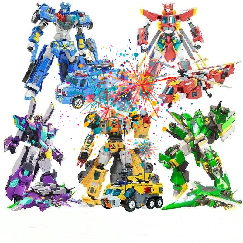 

Shapeshifting League Toys Glory Alliance Transforming Robot Autobot Deformed Vehicle Mecha Figures Children's Gift