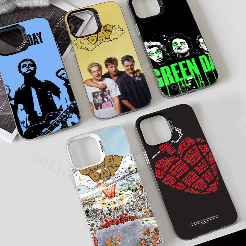 

G-Green Day American Idiot Dookie Phone Case For iPhone 17,16,15,14,13,12,11,Pro,Max,Plus Shockproof Cover