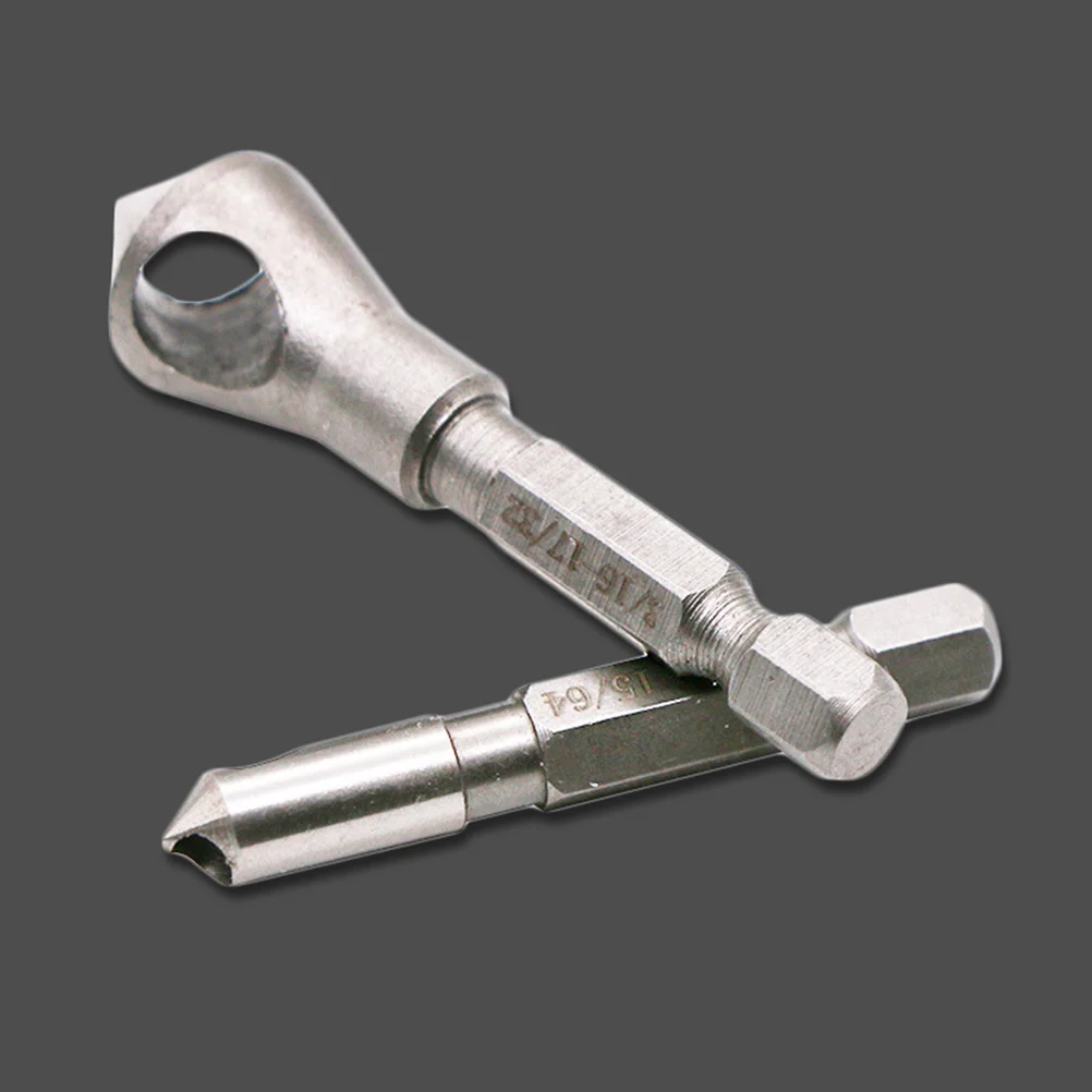 3pcs Countersink Deburring Tool Premium Steel Chamfer Drill Bits For Metal Wood Hole Deburring Countersink Chamfering Bit Set