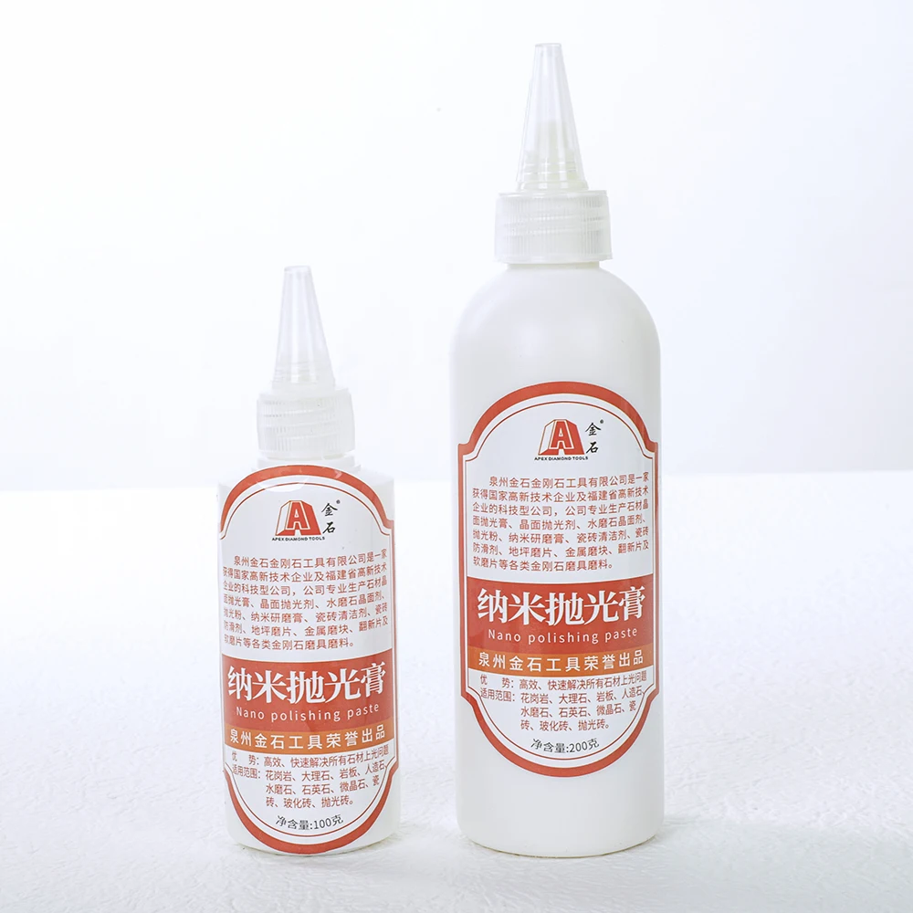 1 Bottle Marble Polishing Liquid Stone Liquid Wax Quartz Polishing Liquid Wax Stone Maintenance Care Brightener Polishing Paste