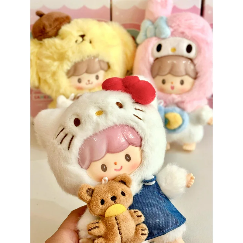 

ZZoton Sanrio Love-League Buddies Series, милые кавайные фигурки, рождественский подарок, игрушка