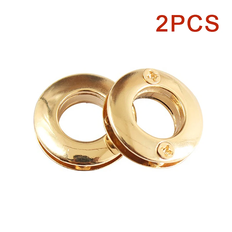 2Pcs High Quality Alloy Hole Metal Eyelets With Screws For Leather Crafts DIY Bag Clothes Belt Ornament Accessories