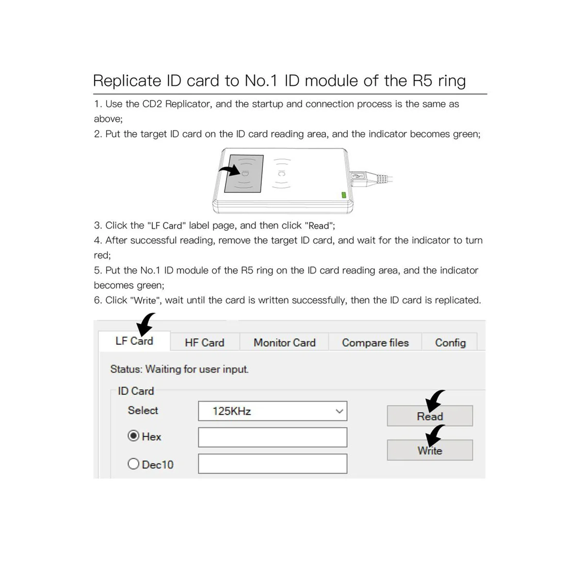 JAKCOM CDS RFID Replicator for R5 Smart Ring Copy IC and ID Cards