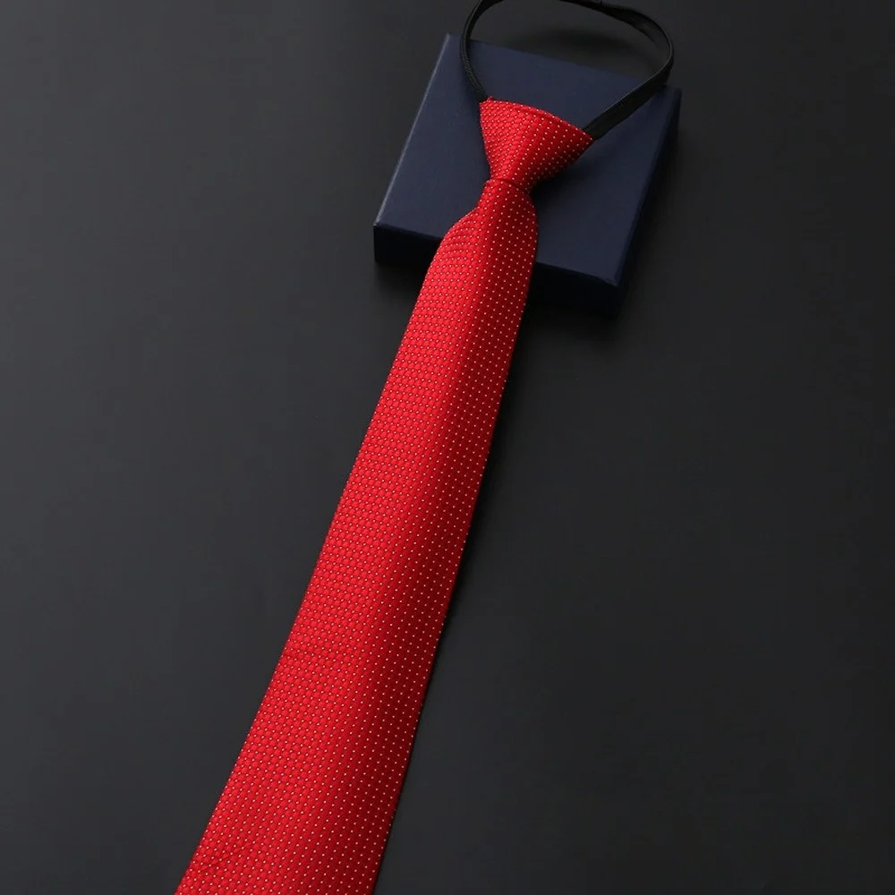 Professionelle Herren-Krawatte mit Reißverschluss, 8 cm, für Business, formelle Anlässe, Arbeit, Mode, Herren-Krawatte für Meetings, Hochzeiten, Alltag. – Detail 24