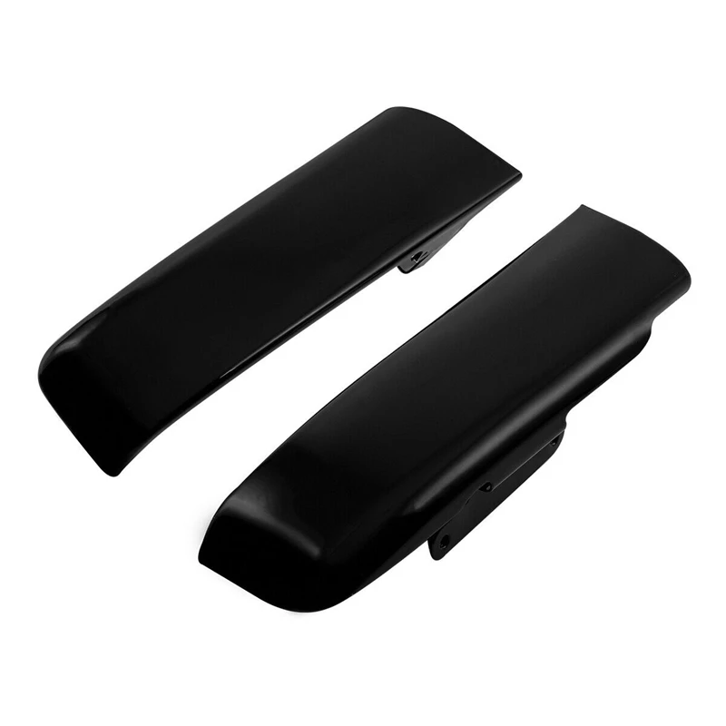 

Motorcycle Rear Fender Saddlebag Filler Panels For Touring Road King Glide Electra Glide 2014-2020 Black