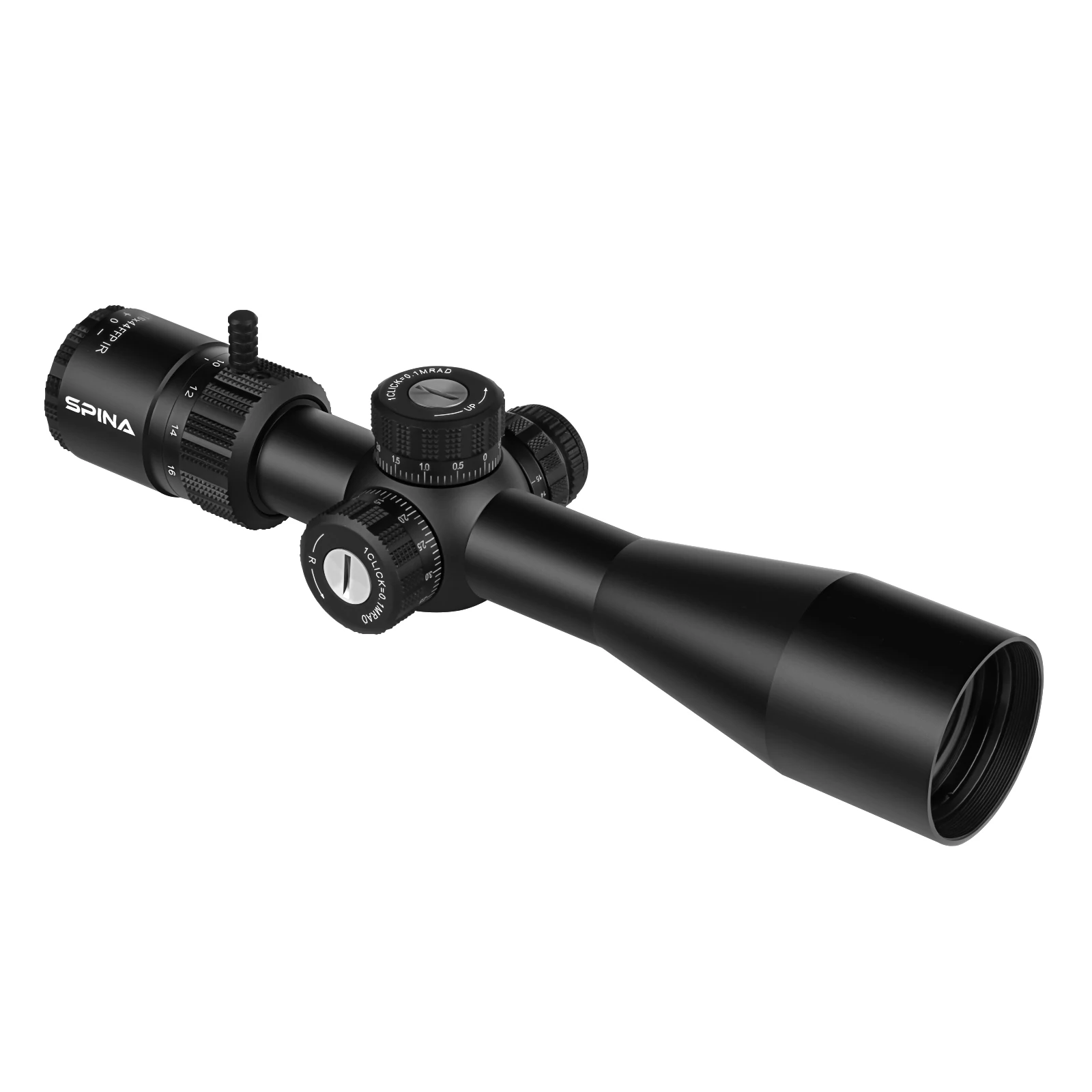 SPINA OPTICS HD 4-16x44 FFP First focal plane Compact Scope Sight 1/10 MRAD 10-100m Tactical Hunting training Scope Sight view 5