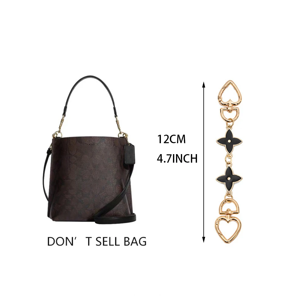 Metal Chain For Coach Tabby26 Armpit Bag Pearl Extension Chain Bag Strap Shoulder Extension Accessories Women\'s Bag Chain